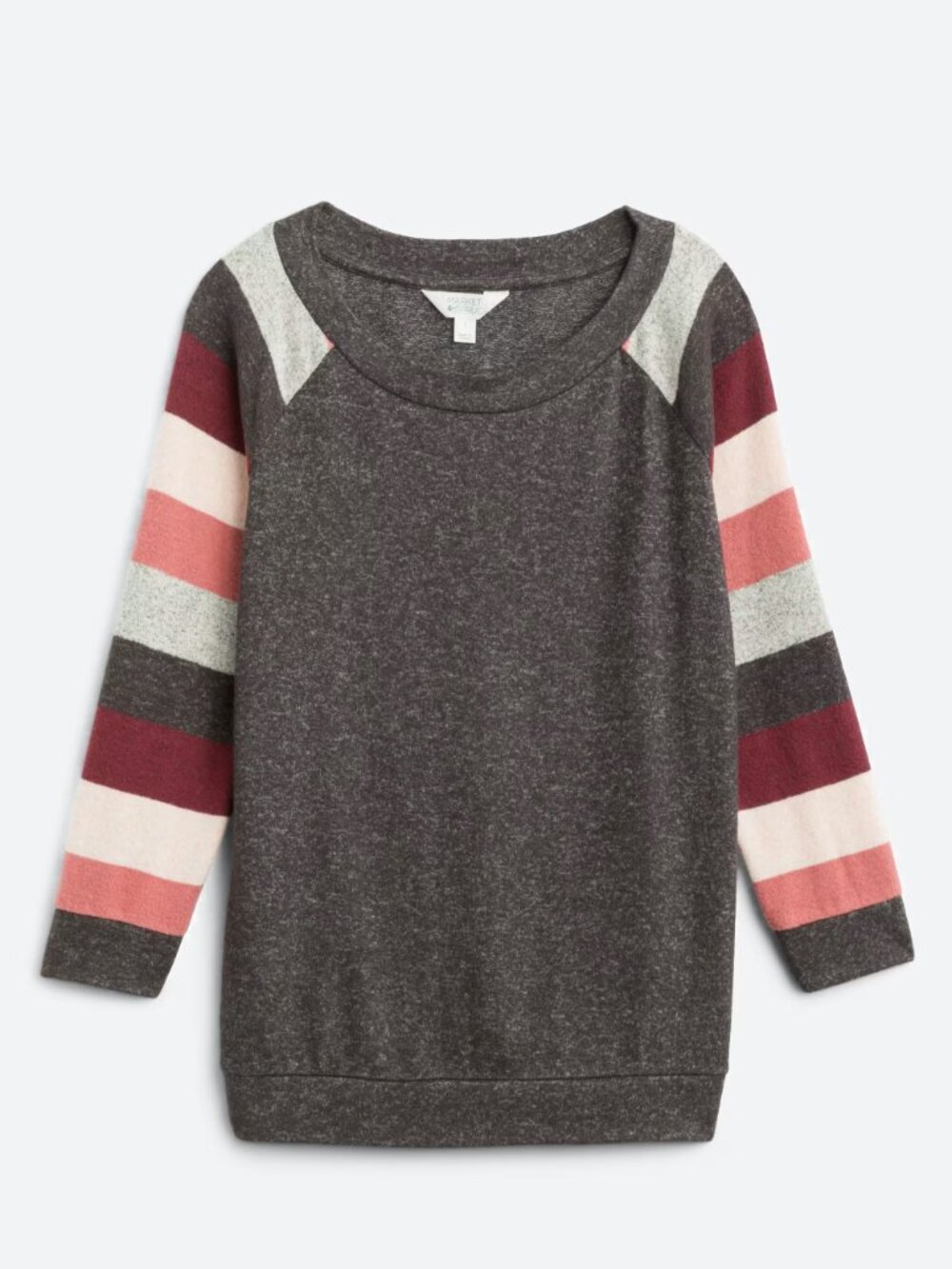 Market & Spruce Paulsen Brushed Knit Top